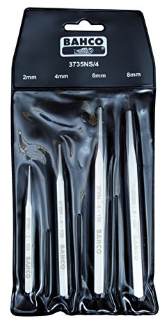 Bahco 3735NS/4 – Körner-Set, 4 Stück