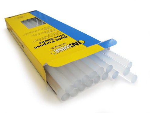 Tacwise 0470 Hot Melt Glue Sticks, 11.75mm x 300mm, Pack of 16, Clear