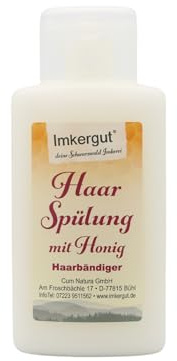 Honig Spülung/Conditioner | mit echtem Honig vom Imker | pflegt & verleiht Geschmeidigkeit | 200 ml | Imkergut