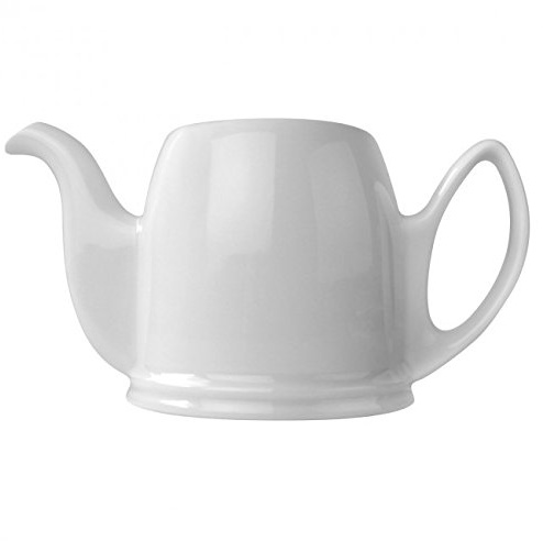 DEGRENNE Guy Salam Blanc Verseuse Porcelaine Seule 8 Tasses 130cl