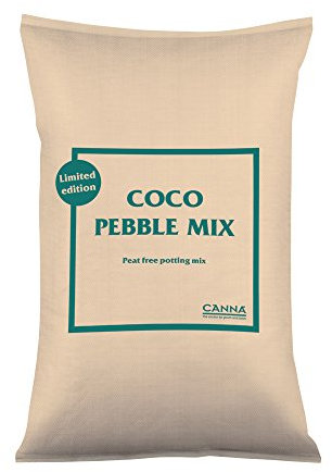 CANNA Coco Pebble Mix 50L Bag, Brown