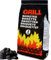 DEUBA® 27kg BBQ Charcoal Briquettes | Long Lasting Burn Time | Easy To Light Coal | Low Smoke | Barbecue Oven Fuel | Restaurant Grade Premium Grill Cooking | 9x 3kg Bags