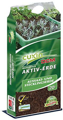 CUXIN DCM AKTIV-Erde als Aussaat-und Stecklingserde 20 l incl. angepasste Stardüngung