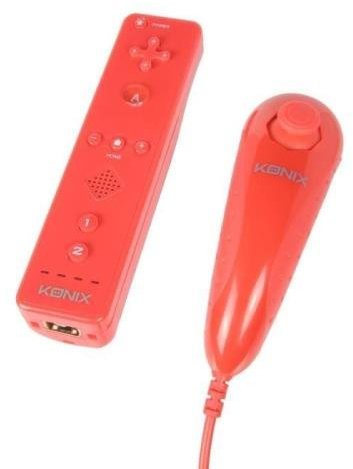 Duo Controller Pack Wii & Wii U Rouge