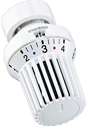 Oventrop Thermostat Uni XH mit Nullstellung für Gewinde M 30x1,5, weiß, 1011365