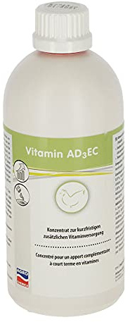 Kerbl Vitamin Konzentrat AD3EC für Geflügel, wasserlöslich mit Vitamin A/C/D3/E