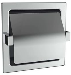 Emco Einbaupapierhalter System 2, 1 Stück, chrom, 350000001
