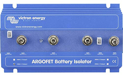 Victron Energy ArgoFET Batterietrenner 200-3AC (3 Batterien 200 Amp), Einzelhandel