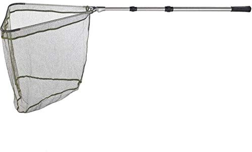 Kescher - Unterfangkescher Alu/Balzer 2,20m 3-TLG 60 x 60cm Netz gummiert