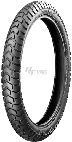 Heidenau 11140083-90/90/R21 54T - E/C/73dB - Ganzjahresreifen | Größe 90/90-21 M/C, TT; Profilblöcke für On-/Offroad und Traktion im Gelände; bis 190 km/h, 1 Stück Schwarzwandreifen