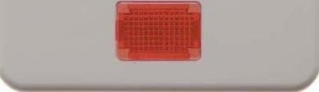 Berker Wippe ws/gl 1553 mit 5 beilieg.Linsen WG-UP IP44 Abdeckung/Bedienelement für Installationsschalterprogramme 4011334015895