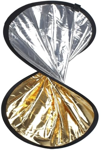 Walimex Doppelreflektor (30 cm) silber/gold