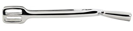 BUSSE Sporen PRO Länge 25 mm, Edelstahl