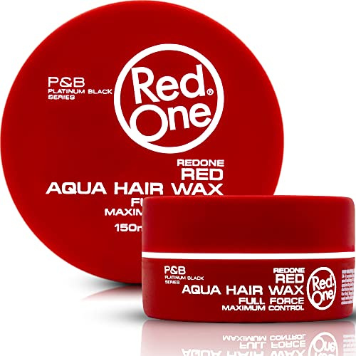 Red One Full Force Aqua Hair Wax Red