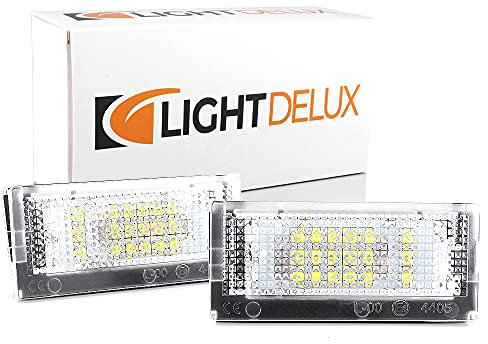 LIGHTDELUX LED Kennzeichenbeleuchtung Canbus Module mit E-Zulassung V-030106