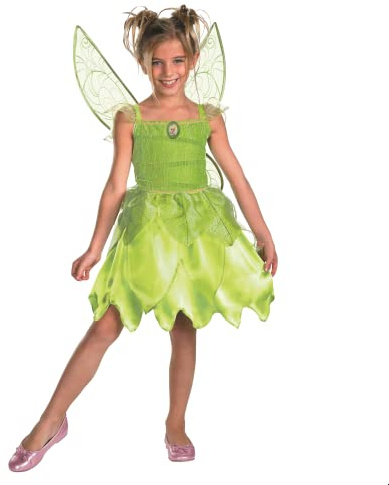 Disguise Tinker Bell Costume, Officially Licensed Tinker Bell and The Fairy Rescue for Girls, Small (4-6x)