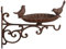 Fallen Fruits FB163 Mangeoire pour oiseaux avec support mural Marron 23,6 x 28,1 x 23,4 cm