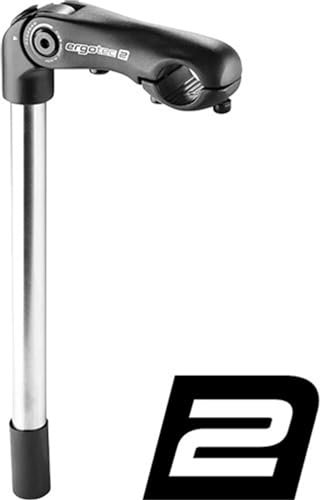 Humpert Kobra Vario Tube Vorbau Ø25,4mm 300mm schwarz Vorbaulänge 110mm 2021