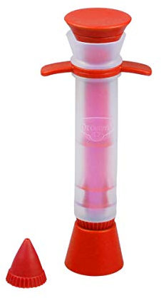 Dr. Oetker Silikon-Dekorierstift Flexxibel Love – Ideal für kreative Dessertgestaltungen, hitzebeständig, spülmaschinengeeignet und wiederverwendbar