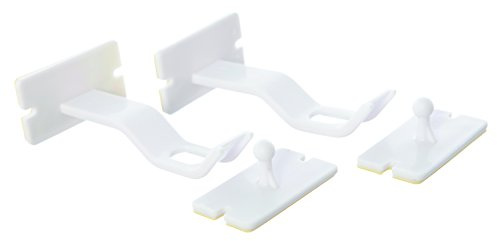 Dreambaby G147 Kindersicherung zum Kleben OHNE Bohren Schranksicherung Schubladensicherung (2er)