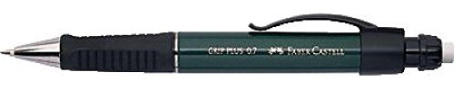 FABER-CASTELL GRIP PLUS 0,7mm/130700, grün metallic, 0,7mm