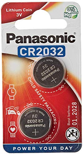 Panasonic CR2032 (pack de 2) Pile bouton lithium 3 V
