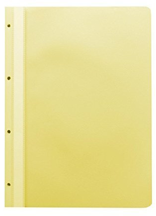 20 Ablage-Schnellhefter / Archiv-Hefter mit Lochung zum Abheften / Farbe: gelb