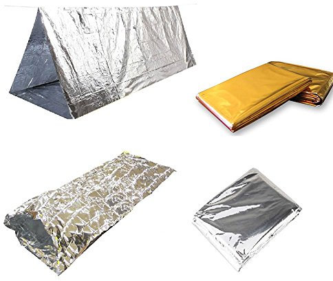 Outdoor-Warm Set Überleben Zelt + Schlafsack + Rettungsdecke