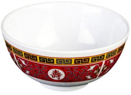 Thunder Melamine 4-3/8-Inch Rice Bowl, 9 Oz, 3006TR, Heavy-Duty Plastic Tableware (PACK of 12)