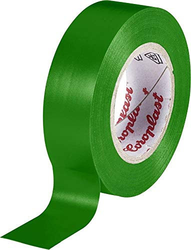 Coroplast 302 302-25-19GN Isolierband Gruen (L x B) 25m x 19mm 1St.