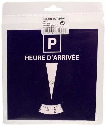Carlinea 483330 Disque de Stationnement Zone Bleue