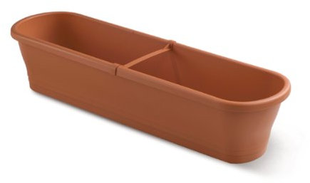 Elho Pflanzgefäß corsica balkonkasten, 60cm, tonrot