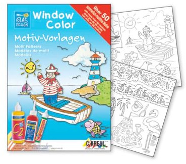 Fensterblatt, Maritime Farbe