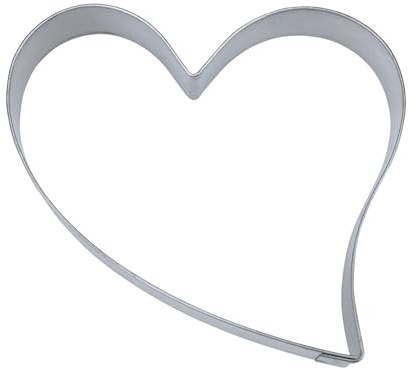 Städter Herz 9,5 cm Edelstahl