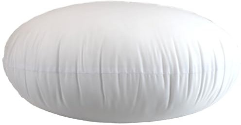 MoonRest Round Pillow Insert Hypoallergenic Polyester Form Stuffer-%100 Cotton Blend Covering for Sofa Sham, Decorative Pillow, Cushion and Bed - 22 Inch Diameter