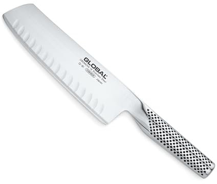 Global Knives G-81 18cm Vegetable Fluted Knife, CROMOVA 18 Stainless Steel