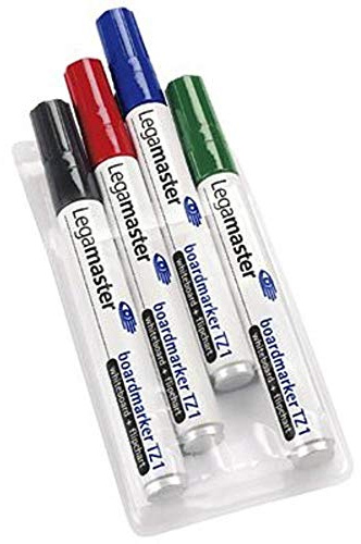Legamaster 7-110094 TZ 1 Boardmarker 4er Set, sortiert