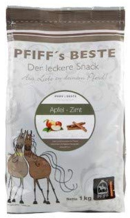 PFIFF 101510 PFIFFs BESTE Pferdebonbons, mit getrocknetem Apfel und Zimtaroma 1000