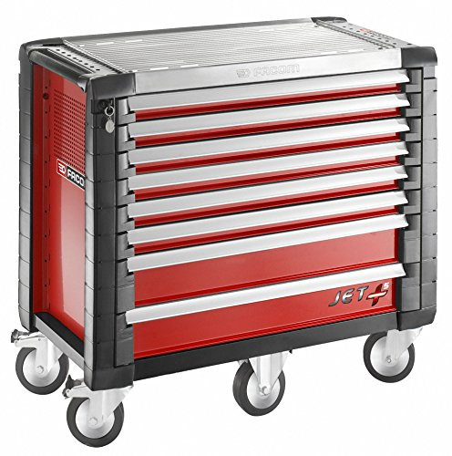 Facom Jet. 8 M5 – Werkstattwagen JETM5 8 Schubladen rot