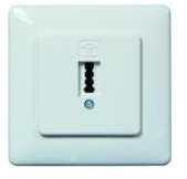 PROTEC.CLASS PTAE-U Telefondose Universal UP 6F+N rw