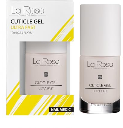 LaRosa CUTICLE GEL - Gel dissolvant pour cuticules, rapide et sans trempage - 10 ml