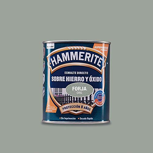 Hammerite Esmalte Forja, Gris, 2.5 l (Paquete de 1)
