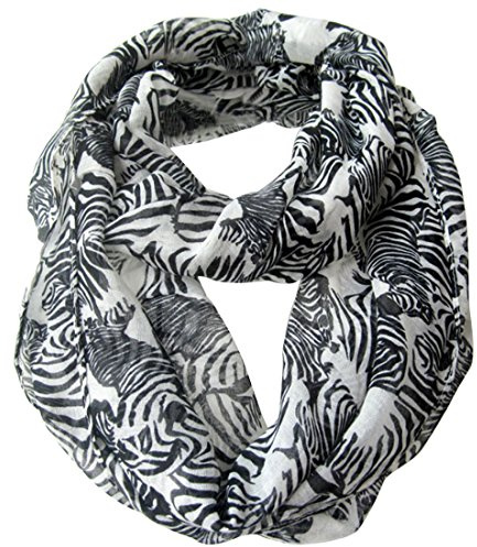 Lerben® Womens Retro Soft Chiffon Loop Infinity Scarf Wave Snood Wrap Scarves