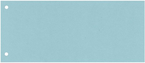 Trennstreifen 10,5x24cm VE=100 Stück blau