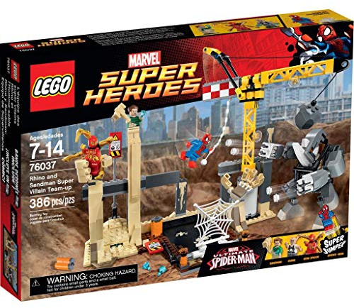 LEGO 76037 Super Heroes Rhino and Sandman Super Villain Team-Up