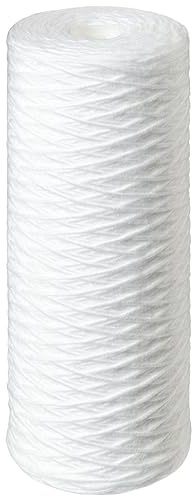Pentair Pentek WP.5BB97P Big Blue Sediment Water Filter, 10-Inch, Whole House Polypropylene String-Wound Filter Cartridge, 10 x 4.5, 0.5 Micron