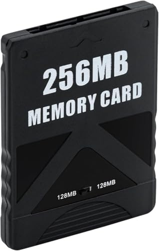 256mb Speicherkarte Mit Hoher Kapazität Kompatibel Mit Der Playstation 2 PS2 Konsole (Memory Card, Sichern, Lagerung)