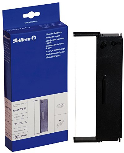 Pelikan Farbband für Epson ERC 31 Nylon, 13 mm x 13 m, schwarz