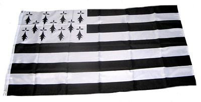 Fahne/Flagge Frankreich - Bretagne NEU 60 x 90 cm