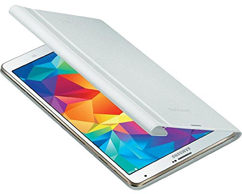 Samsung Folio Schutzhülle Book Case Cover für Galaxy Tab S 8.4 Zoll - Weiß